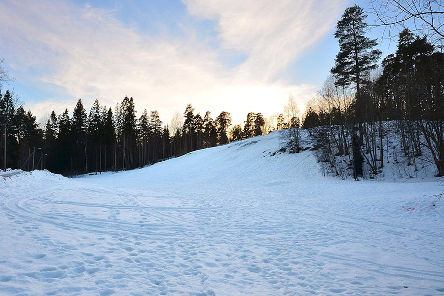 Pulkbacken (fd Skidbacken) Farstanäset.