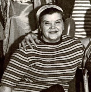 Lilly Ronnlöf, stugägare på Farstanäset, 1966