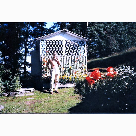 Axelsberg, stuga nr 26, Farstanäset, 1986. Foto: Axel Moberg