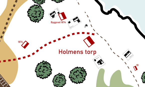 Karta Torpet Holmen